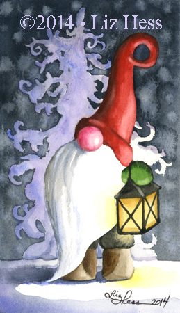 A-Gnome-&-His-Lantern